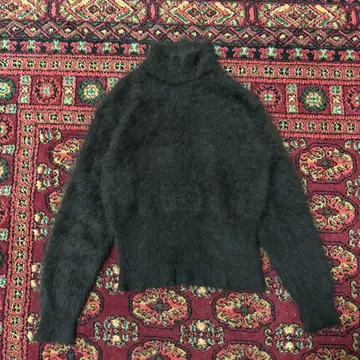 [ 즉시 구매 가능 ] 하이넥 모헤어 니트 dark brown USED