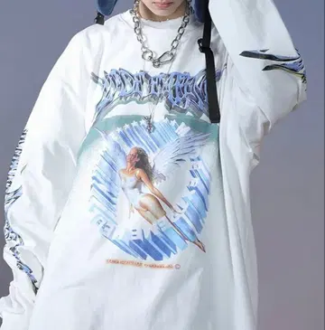 HIGHWAY-G 천사 오버 셔츠 L 사이즈