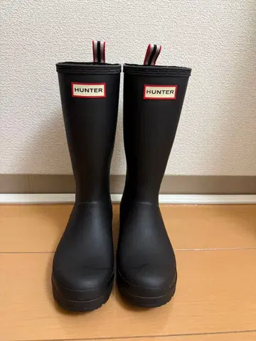 [ 새상품급 ] HUNTER 장화 롱 블랙 23.5