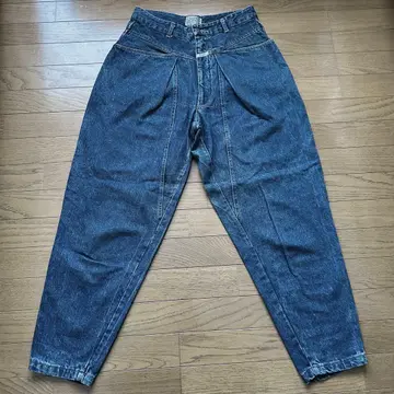 80년대 Closed by MFG 하이웨스트 청바지/이탈리아제 데님