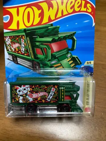 399 핫휠 라이진 익스프레스 마네키네코 그린 26B