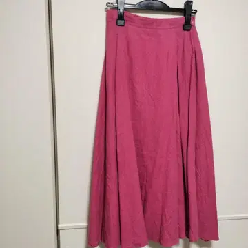 [ 새상품급 ] SLOBE iENA 롱 스커트 핑크 사이즈 36