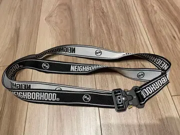 NEIGHBORHOOD 로고 벨트