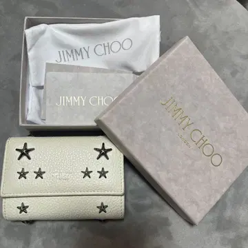 JIMMY CHOO 별 모양 스터드 키케이스 공식 포장 포함