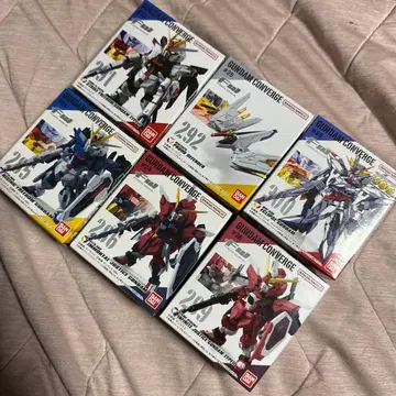 GUNDAM CONVERGE 6체 세트 스트라이크 프리덤 건담 식
