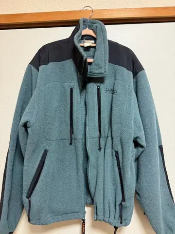 LLBean 플리스 자켓 청록색 집업