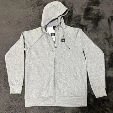 언더 아머 그레이 풀 집업 후드티 M