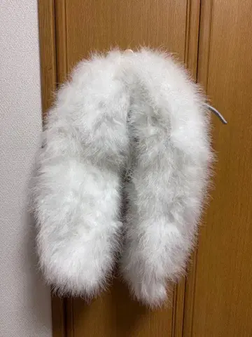 [ 정가 약 10000엔 ] 페더 숄 화이트 성인식