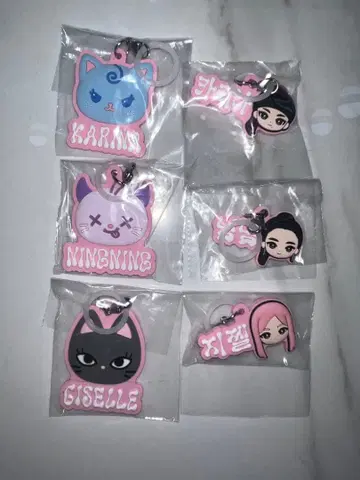 aespa 메지루시 액세서리 6개 세트 카리나 닝닝 지젤