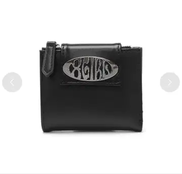 X-girl 접이식 지갑 (메탈 로고)