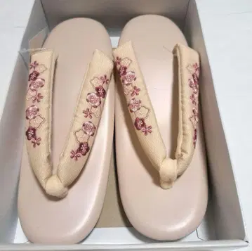 No.5721 조리 합성 피혁 우레탄 밑창 기모노 미사용 새상품