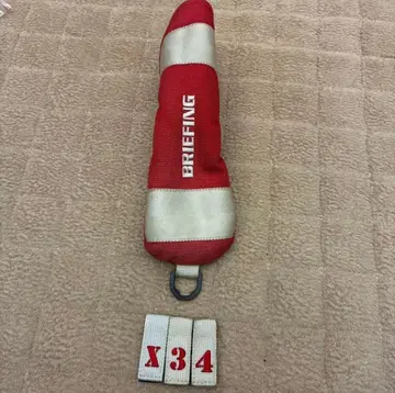 골프헤드커버 브리핑 BRIEFING 유틸리티용 레드