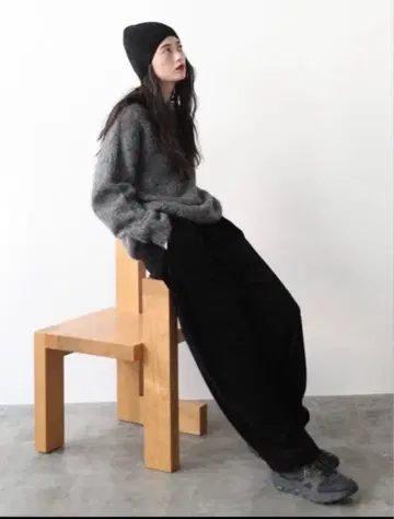 aere smooth velor pants -made in Japan -