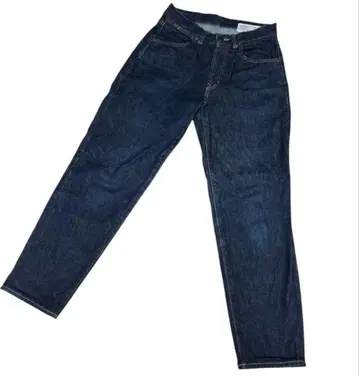 HARVESTY 다크 블루 스트레이트 보이프렌드 데님