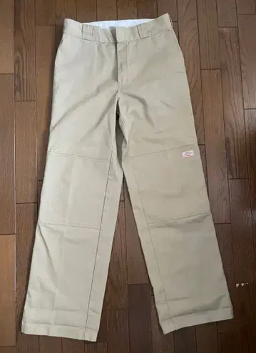 Dickies 베이지 루즈핏 워크 팬츠