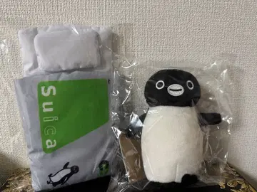미개봉 새상품 Suica 펭귄 봉제 인형 칼리 이불 그린 세트 판매