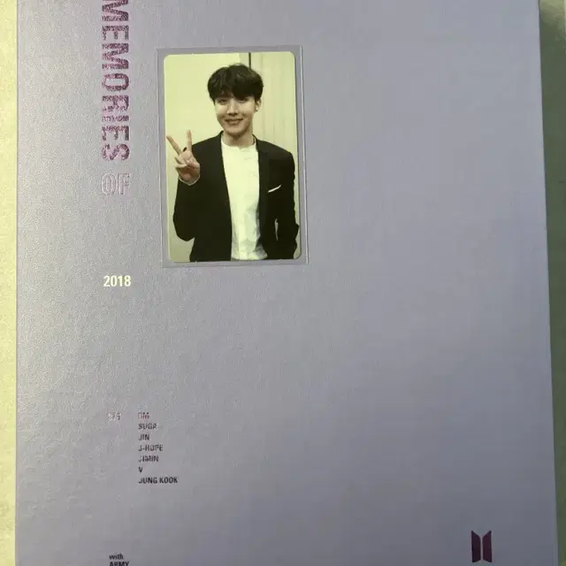 방탄소년단 메모리즈 2018 + JHOPE 포카