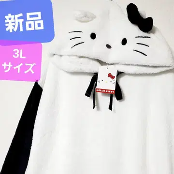 새상품 키티 인형옷 키티 후드티 헬로키티 원피스 화이트 블랙