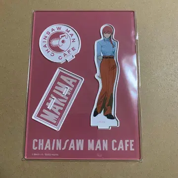 체인소 맨 카페 마키마 아크릴 스탠드 cafe 극장판