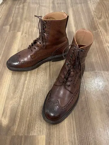 크로켓앤존스 islay 아이라 007 브라운 레이스업 컨트리