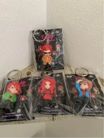 hide 키링 4종 세트