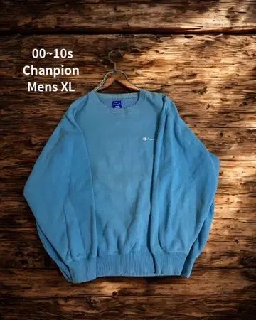 Champion 맨투맨 남성용 XL 라이트 블루