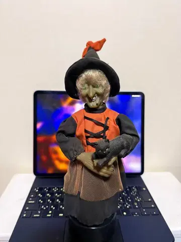 캐릭터 피규어 세트 마녀 해골 미라