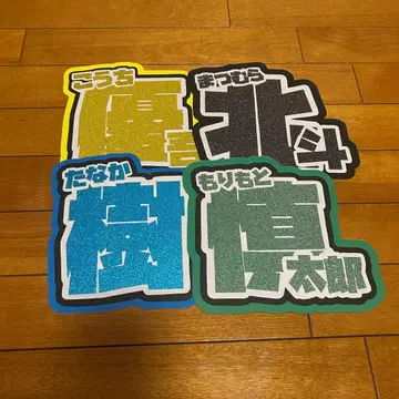 SixTONES 문자 패널