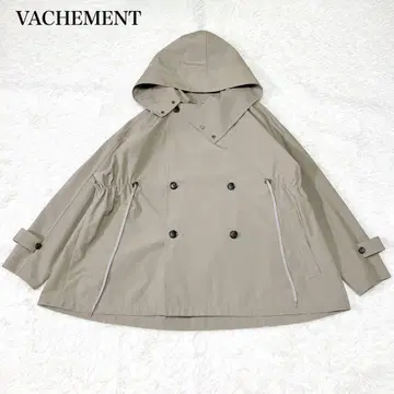 새상품급 바슈몽 리사이클 쉘 타프타 푸드코트 숏코트