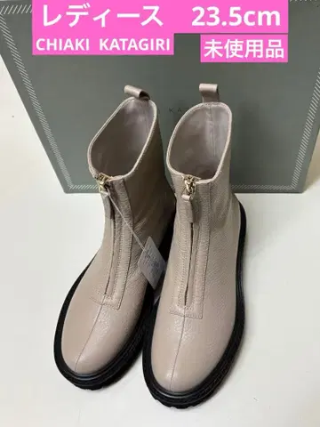 CHIAKI KATAGIRI 여성용 숏부츠 미사용품