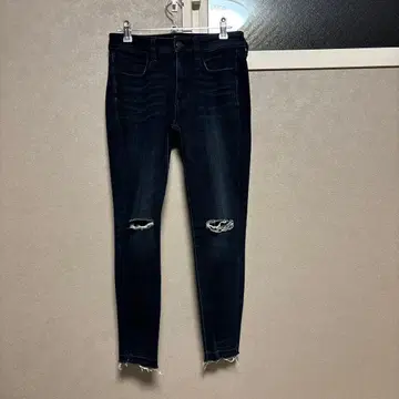 단종 AMERICAN EAGLE 스키니 제깅스 데미지 2 SHORT