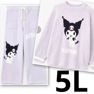 쿠로미 니트 풀오버 모코모코 풀오버 팬츠 세트 4L