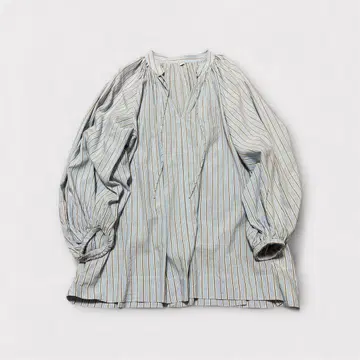 그린 라벨 릴랙싱 볼륨 슬리브 튜닉 블라우스