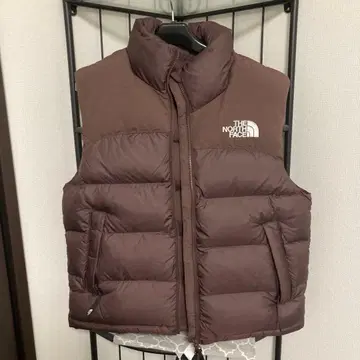 THE NORTH FACE 브라운 다운 베스트 S 사이즈