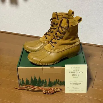 LL Bean Maine Hunting Shoe 베이지