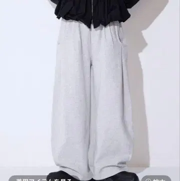 맨투맨 코쿤 턱 팬츠 지나시스 미사용 새상품 이번 시즌 신상