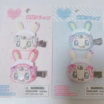 산리오 메조 피아노 베리에 앞머리 클립 4종 세트