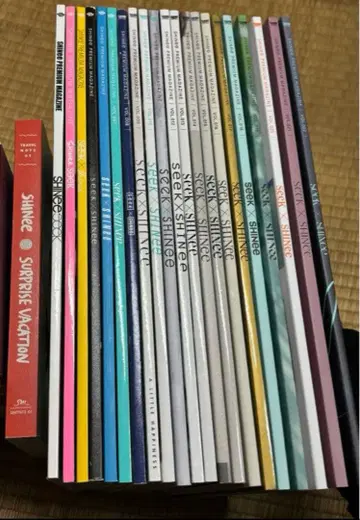 SHINee 뉴스레터 Seek Vol.2 ~ Vol.22 묶음 판매