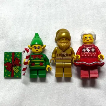 LEGO 크리스마스 미니 피규어 3개 세트