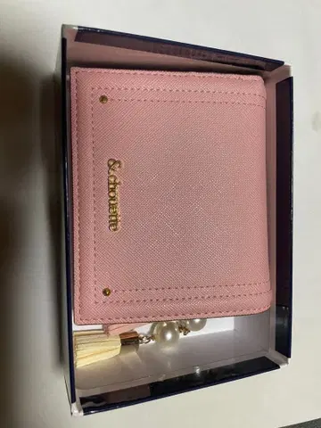 &chouette 핑크 미니 지갑