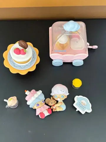 디저트 캐릭터 세트