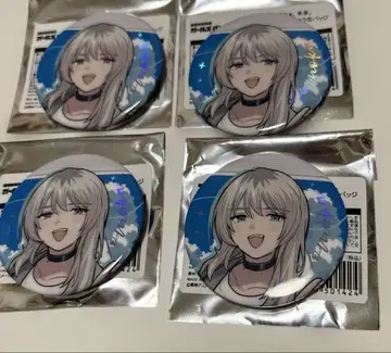 극장판 총집편 걸클라 트레이딩 오로라 캔뱃지 카와라기 모모카 4개