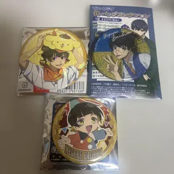 블루 록 하치라쿠 메구루 캔뱃지 산리오 서커스 수트 홀로 글리터