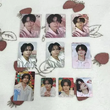 INI 후지마키 쿄스케 윈매직 트레이딩 카드 모음