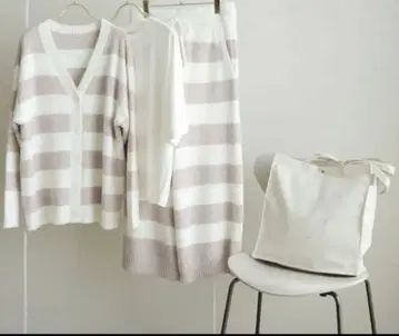 시마무라 terawear emu 해피백 4종 세트 룸웨어 LL