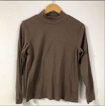 00년대 빈티지 브라운 상의 빈티지 레트로