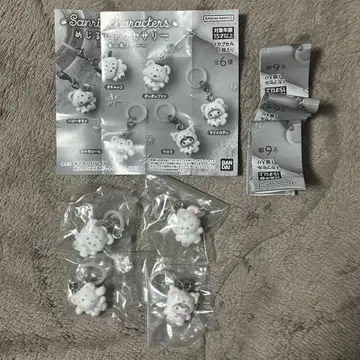 메지루시 액세서리 산리오 캐릭터즈 후와후와 스노우