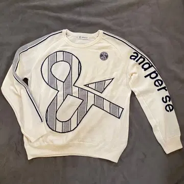 앤퍼시 스웨터 화이트 L 사이즈