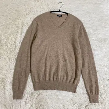 새상품급 유니클로 캐시미어 100% 니트 스웨터 S 남성용