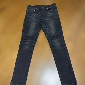 RTEG 블랙 스키니 데님